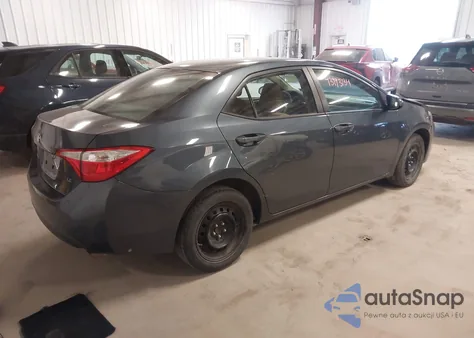 2015 Toyota Corolla Le from USA, damaged, VIN 2T1BURHE7FC377005